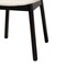 Baxton Studio Darrion Mid-Century Modern Cream Fabric and Black Finished Wood 2-Piece Dining Chair Set 234-2PC-13299-ZORO - alternate 5